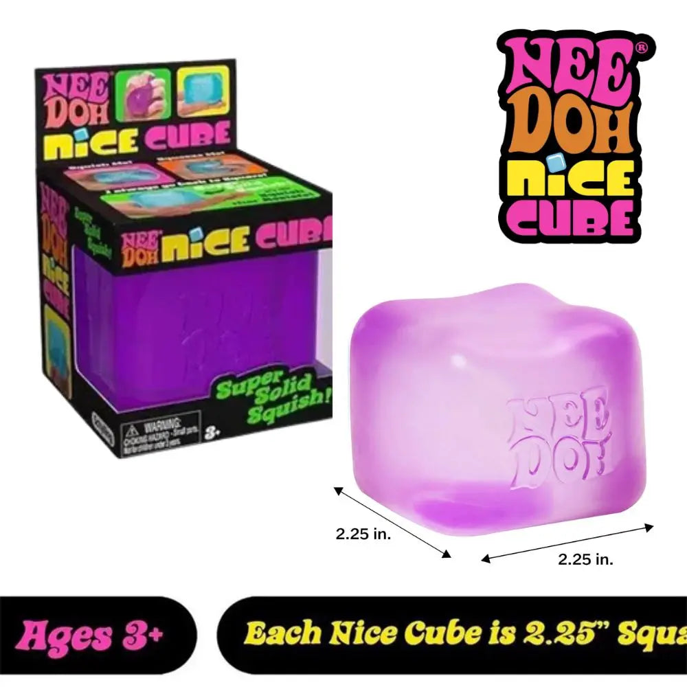 2026 Hot Schylling Needoh Nice Cube Stress Relief Sensory Toy for ADHD Focus and Anxiety Unisex Fidget Tool Soft Squishy Desk