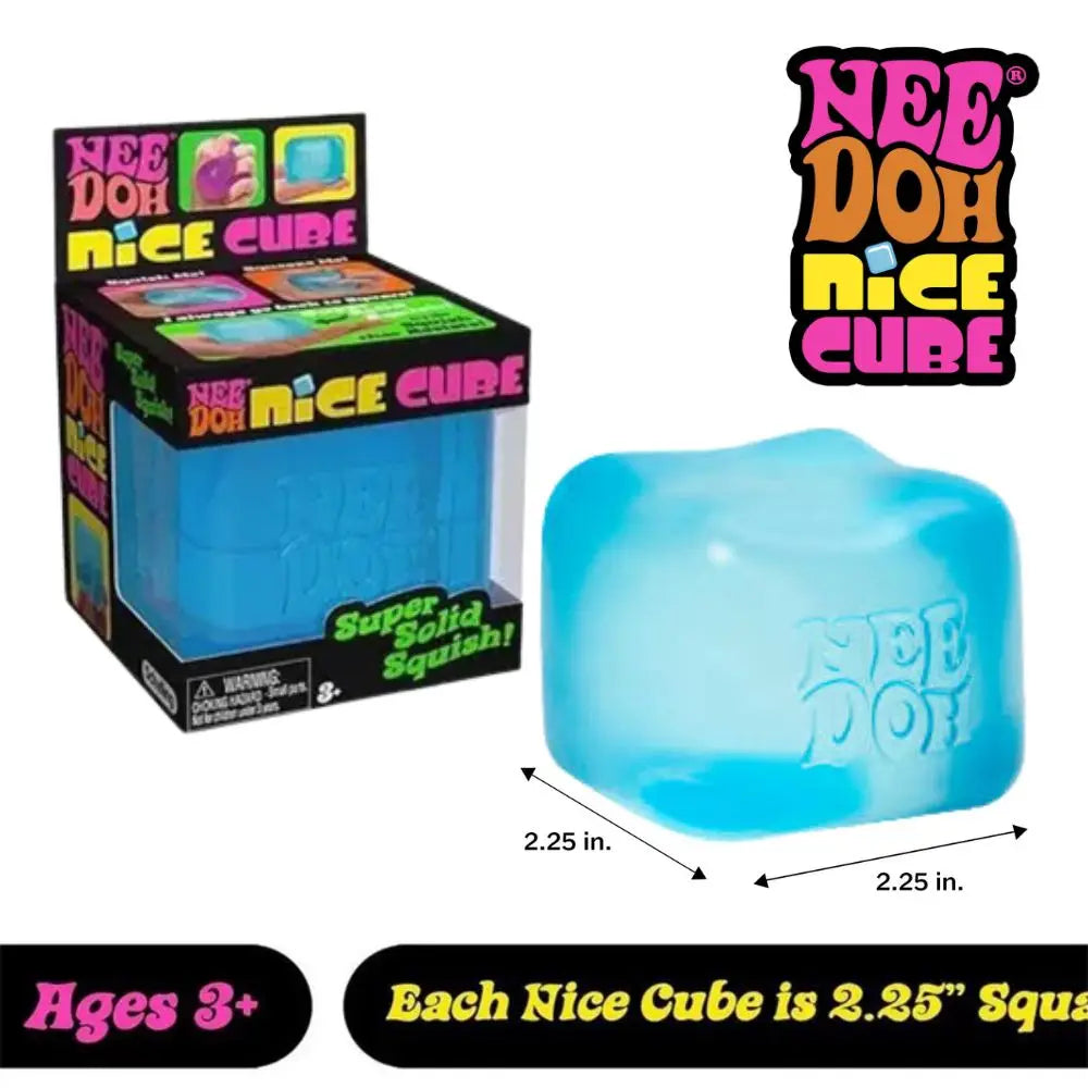 2026 Hot Schylling Needoh Nice Cube Stress Relief Sensory Toy for ADHD Focus and Anxiety Unisex Fidget Tool Soft Squishy Desk