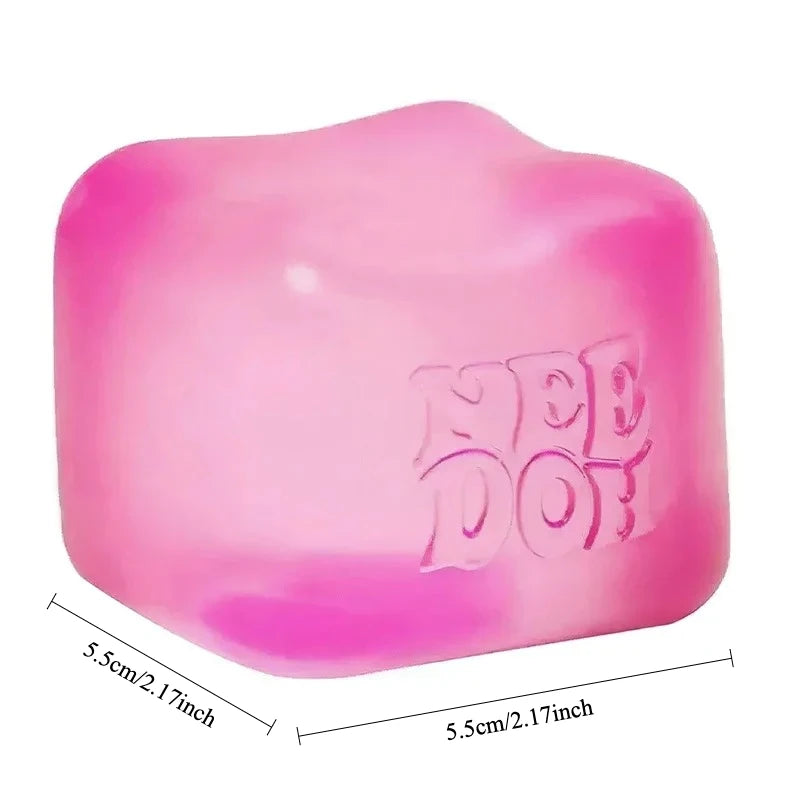 2026 Hot Schylling Needoh Nice Cube Stress Relief Sensory Toy for ADHD Focus and Anxiety Unisex Fidget Tool Soft Squishy Desk