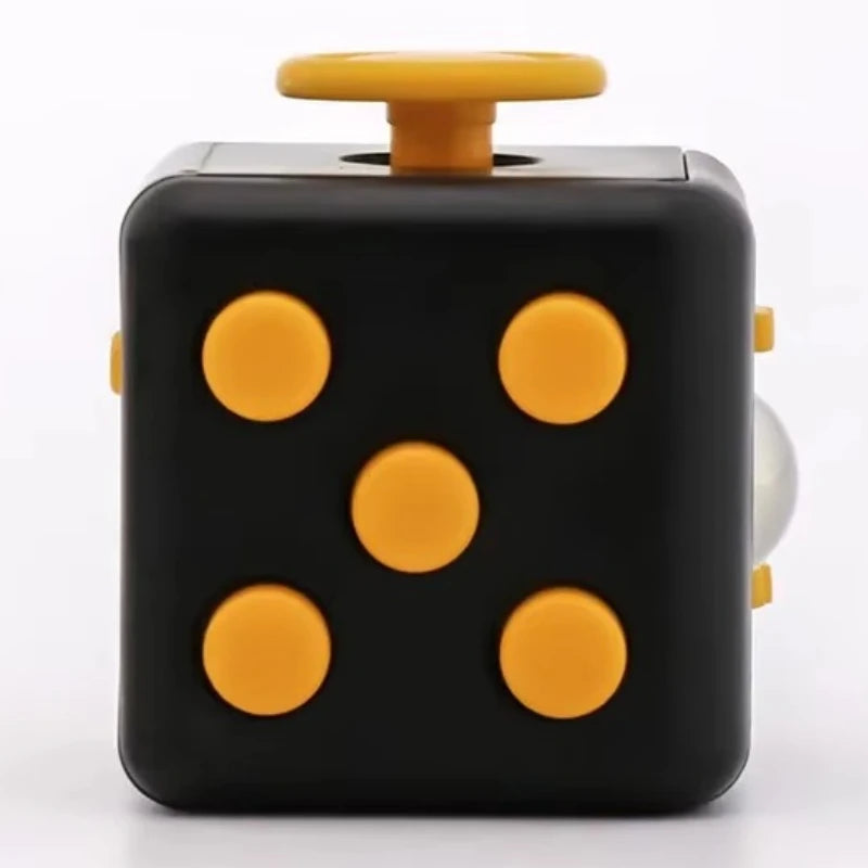 Fidget Stress Relief Dice Colorful Anti-Stress Fingertip Toys for Autism & Anxiety Relief