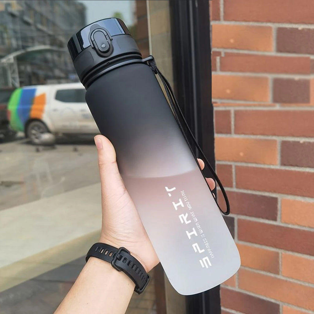 Gradient Water Bottle - 1000ml/600ml/750ml Capacity Outdoor Camping Gym Suitable Holiday Gift Birthday
